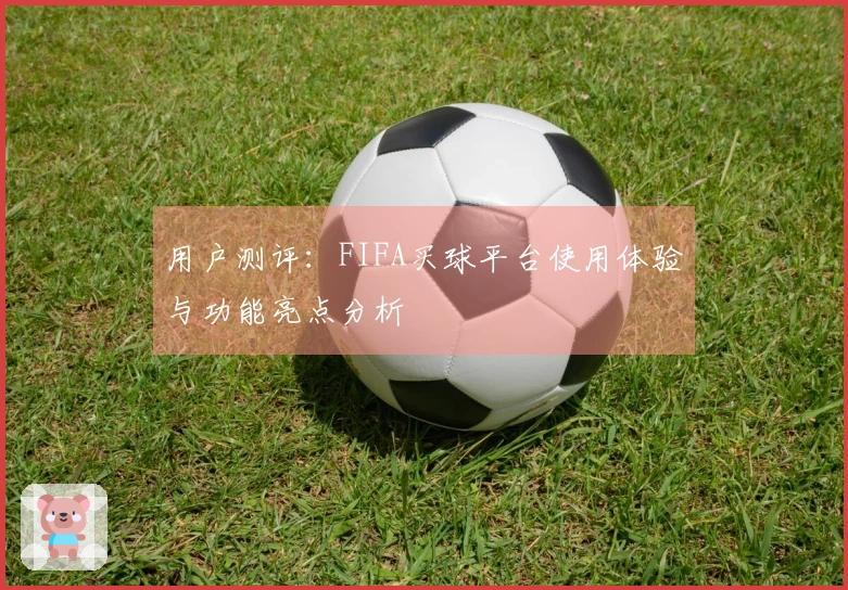 用户测评：FIFA买球平台使用体验与功能亮点分析