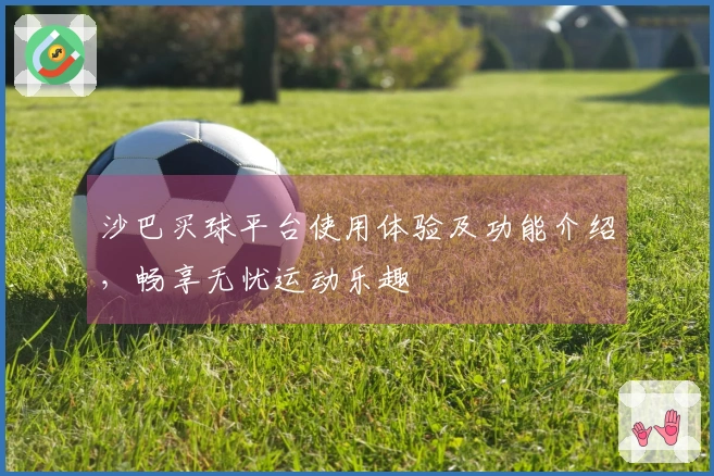 沙巴买球平台使用体验及功能介绍，畅享无忧运动乐趣